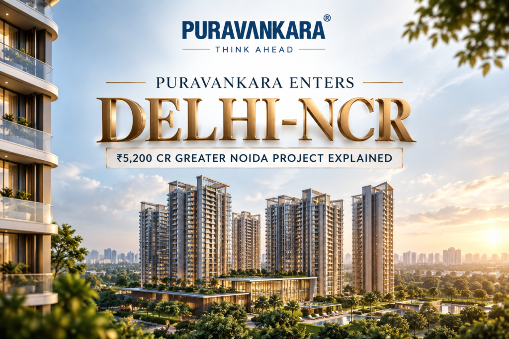 Puravankara Greater Noida project marking the company's entry into Delhi-NCR